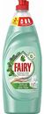 Гель для мытья посуды пена-эффект Fairy Нежные руки Чайное дерево и мята, 650 мл