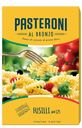 Макаронные изделия Pasteroni №125 Спиральки из твёрдых сортов пшеницы, 450 г