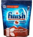 Средство для мытья посуды в посудомоечной машине FINISH Powerball All In 1 Max 25шт