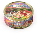 Лосось атлантический Владкон По-итальянски филе-кусочки с овощами в томатном соусе, 240г