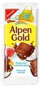Шоколад ALPEN GOLD С сушеным инжиром, кокосовой стружкой и соленым крекером 85г