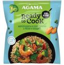 Морепродукты терияки с рисом и овощами Agama 320г