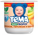 Биотворог детский «Тёма» яблоко персик банан 4,2%, 100 г