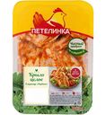 Крыло куриное Петелинка целое в маринаде Барбекю, 1кг