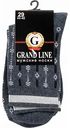 Носки мужские Grand Line цвет: тёмно-синий/цепочка, размер 29 (44-46)