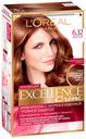 Крем-краска стойкая для волос L'Oreal Paris «Excellence», золотистый темно-русый, тон 6.32
