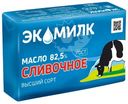Масло сладкосливочное Экомилк Традиционное несолёное 82.5%, 330г