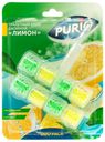 Туалетный блок двойной Purio Лимон 50г (Окей)