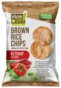 Чипсы из бурого риса Rice up! Кетчуп, 60 г