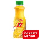 Смузи J7 со злаками, манго, персиком и яблоком, 300мл