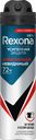 Дезодорант-антиперспирант спрей мужской REXONA Антибактериальный Невидимый на черном и белом, 150мл