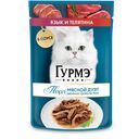 ГУРМЭ Перл Корм д/кош вл МясДуэт яз/телят75гпауч(Нестле):26