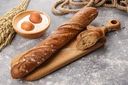 Багет ржано-пшеничный Деревенский, на закваске, весовой