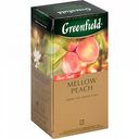 Чай зеленый Greenfield Mellow Peach с ароматом персика и мандарина, 25х1,8 г