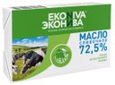 Масло сливочное EkoNiva 72,5%, 200 г