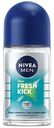 Дезодорант-антиперспирант ролл NIVEA MEN Fresh Kick Взрыв свежести, 50мл