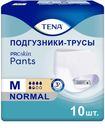 Подгузники-трусы для взрослых урологические Tena Pants размер M 80-110 см, 10 шт
