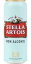 Пиво безалкогольное Stella Artois светлое фильтрованное, 0,45 л