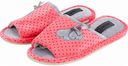 Тапочки женские Prego модель: DX17-OY01R, цвет: кораллово-серый