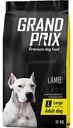Корм для собак крупных пород Grand Prix Abult Large ягнёнок и рис, 12 кг