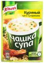 Суп заварной Knorr Чашка супа куриный с сухариками, 16 г