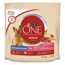 Корм для собак Purina One Говядина рис 1.5кг