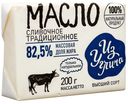 Сливочное масло несоленое Из Углича Традиционное 82,5% 200 г