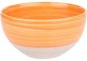 Салатник керамический цвет: оранжевый/серый, 13,5см