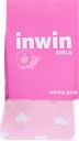  Колготки детские INWIN р. 86–140, розовые с сердечками, Арт. КINWINСР 