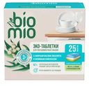 Таблетки для посудомоечной машины BioMio All-In-One с эфирным маслом эвкалипта, 25х16г