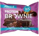 Брауни протеиновый Fitsnack двойной шоколад, 50г
