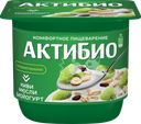 Биойогурт АКТИБИО Киви, мюсли 3%, без змж, 130г