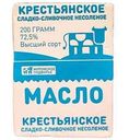 Масло сливочное Муромское подворье Крестьянское 72,5%, 200г