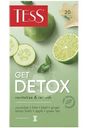 Чай Tess Гет Детокс зелёный и оолонг с ароматом лайма и свежего огурца, 20х1.5г