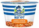 Йогурт Простоквашино с гранолой курагой и печеным яблоком 2,9% БЗМЖ 132 г