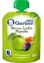 Пюре Gerber Яблоко слива морковь с 6 мес., 90 г