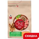 Корм Purina One мини для активных собак курица, рис, 3 кг