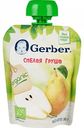 Пюре Gerber Organic Спелая груша с 4 месяцев, 90 г