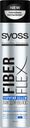 Лак для волос «Упругий Объем» экстрасильная фиксация FiberFlex Syoss, 400 мл