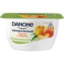 БЗМЖ Продукт DANONE творожный с персиком/абрикосом 3,6% п/ст 130г