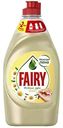 Гель для мытья посуды пена-эффект Fairy Нежные руки Ромашка и витамин Е, 450мл