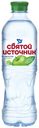 Вода питьевая Святой Источник со вкусом яблока негазированная 0,5 л