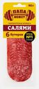 Колбаса Папа может Салями сырокопченая нарезка 90г