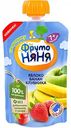 Десерт ФрутоНяня Яблоко, банан и клубника, 90 г