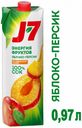 Нектар персиковый J7 с мякотью, 970 мл