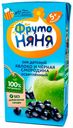 Сок ФрутоНяня яблоко черная смородина осветленный с 5 месяцев 0,2 л