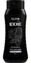 Гель для душа 2в1 Exxe Men Silver экстрасвежесть, 400мл