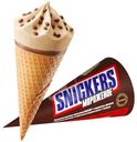 Мороженое Snickers арахис с карамелью рожок, 6%, 69г