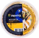 Ассорти из морепродуктов ЛЕНТА в масле, 300г
