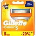 Сменные кассеты для бритвы Gillette Fusion, 8 шт.